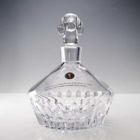 Waterford Crystal Irish Dog Madra Decanter Beagle