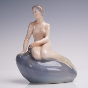 Royal Copenhagen Porcelain Figurine, The Little Mermaid, 5689