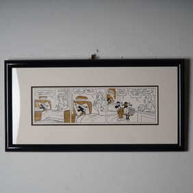 Walt Disney Newspaper Comic Strip Morty & Mickey Mouse