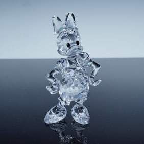 Swarovski Crystal Figurine, Disney Daisy Duck 687320