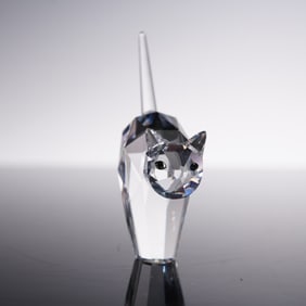 Swarovski Crystal Figurine, Tom Cat