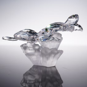 Swarovski Crystal Figurine, Baby Sea Turtles