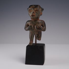 Pre-Columbian Style Stone Figure, Possibly West Mexico