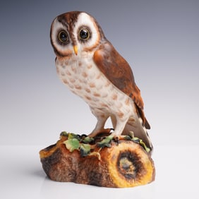 Royal Crown Derby Figurine, Brown Owl XL
