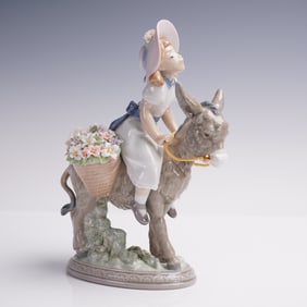 Lladro Porcelain Figurine, Look At Me!, 5465, Signed