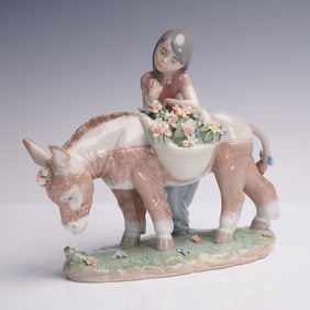 Lladro Porcelain Figurine, Pretty Cargo, 6165
