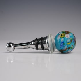 La Mode Millefiori Glass Bottle Stopper