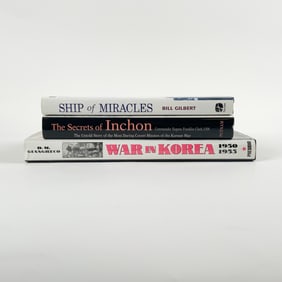 Set of 3 Books on the Korean War, 1950-1953