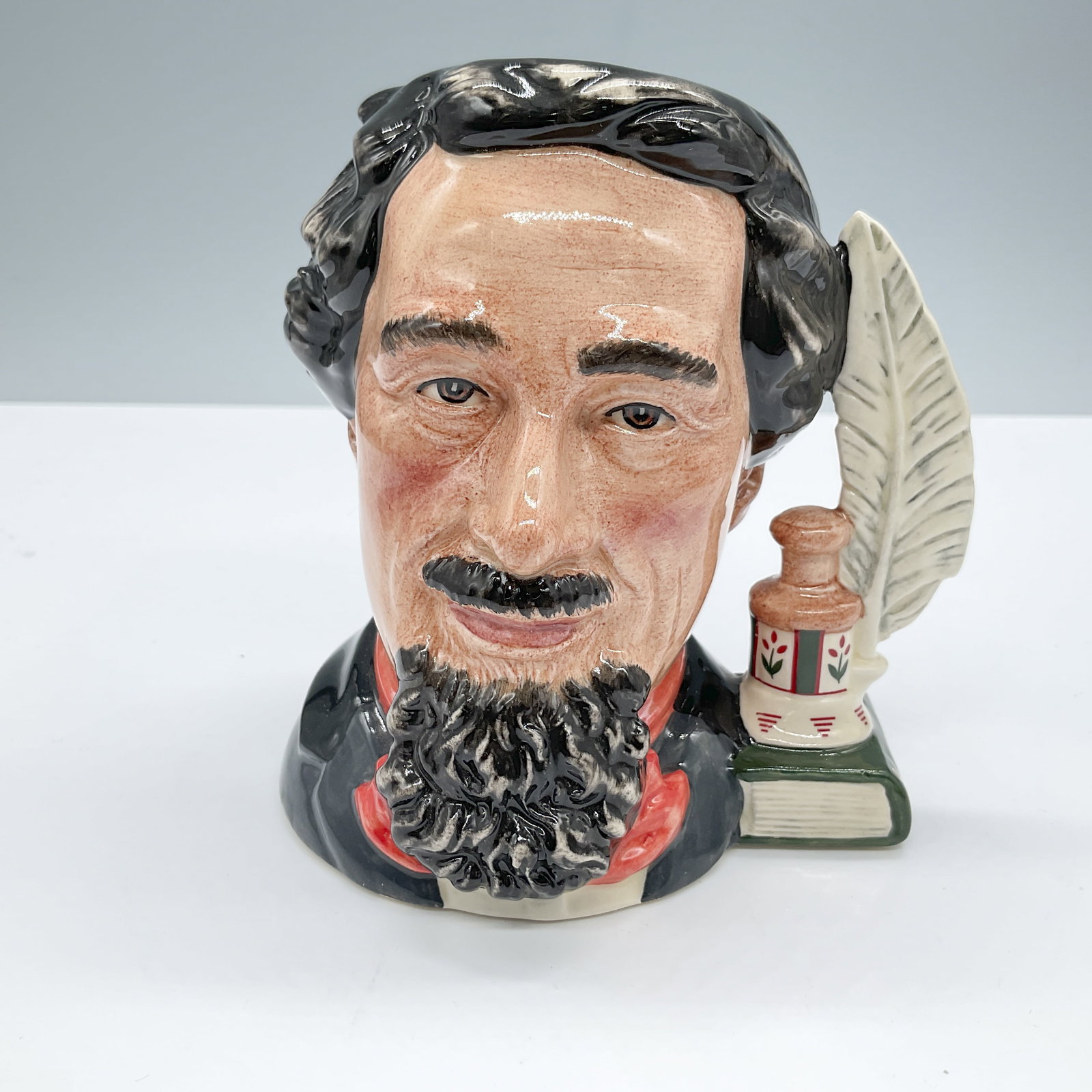 Charles Dickens D6901 - Small - Royal Doulton Character Jug: Royal Doulton backstamp. Artist: William K. Harper Issued: 1991 Dimensions: 4"H Edition Number: 4380 Country of Origin: England