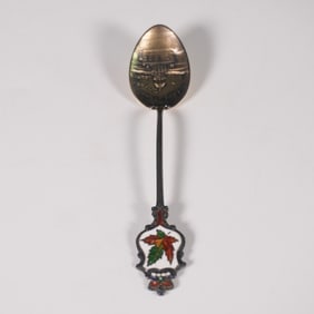 Vintage Sterling Silver Canadian Souvenir Spoon