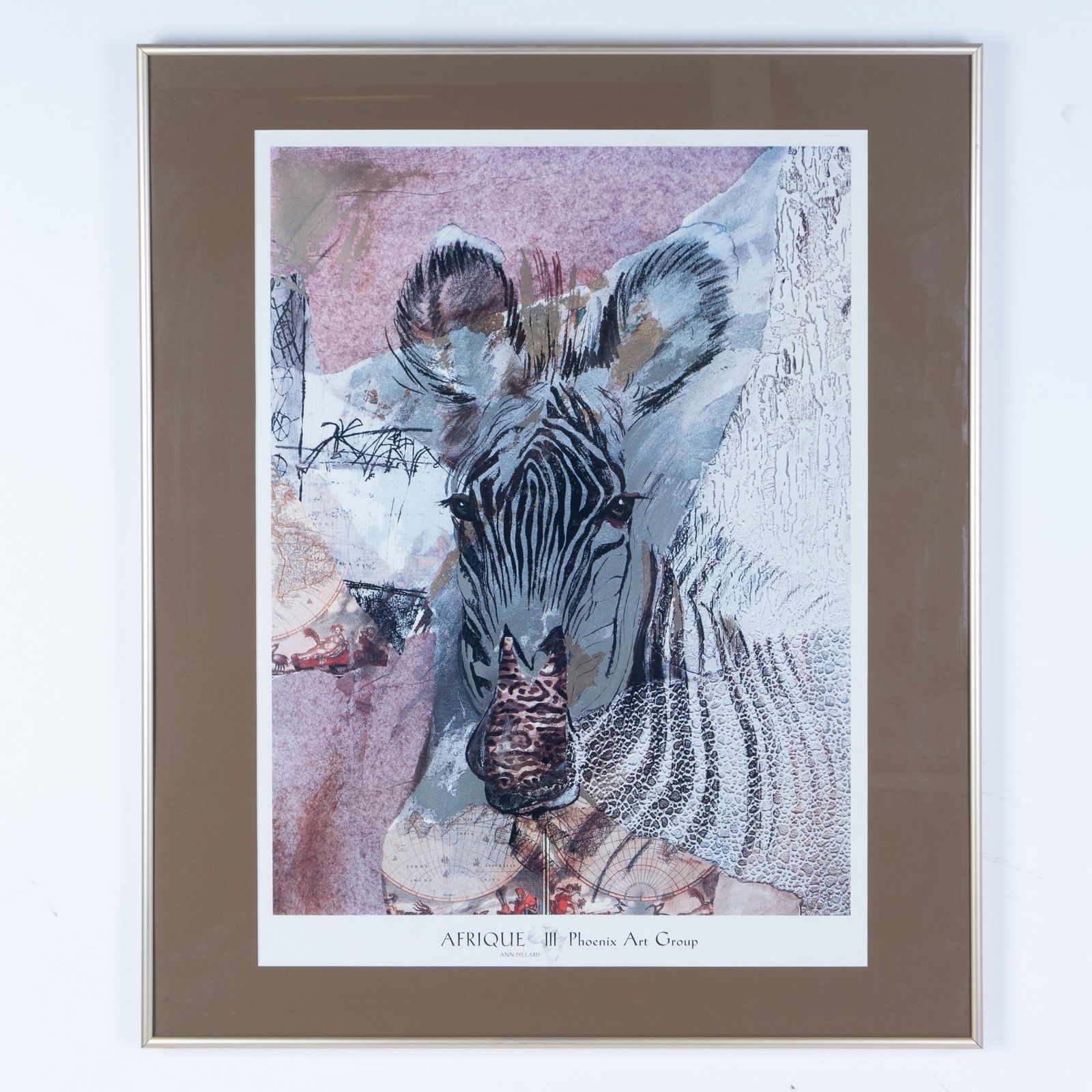 Ann Dillard, Custom Framed Art Poster, Afrique III (1 of 4)