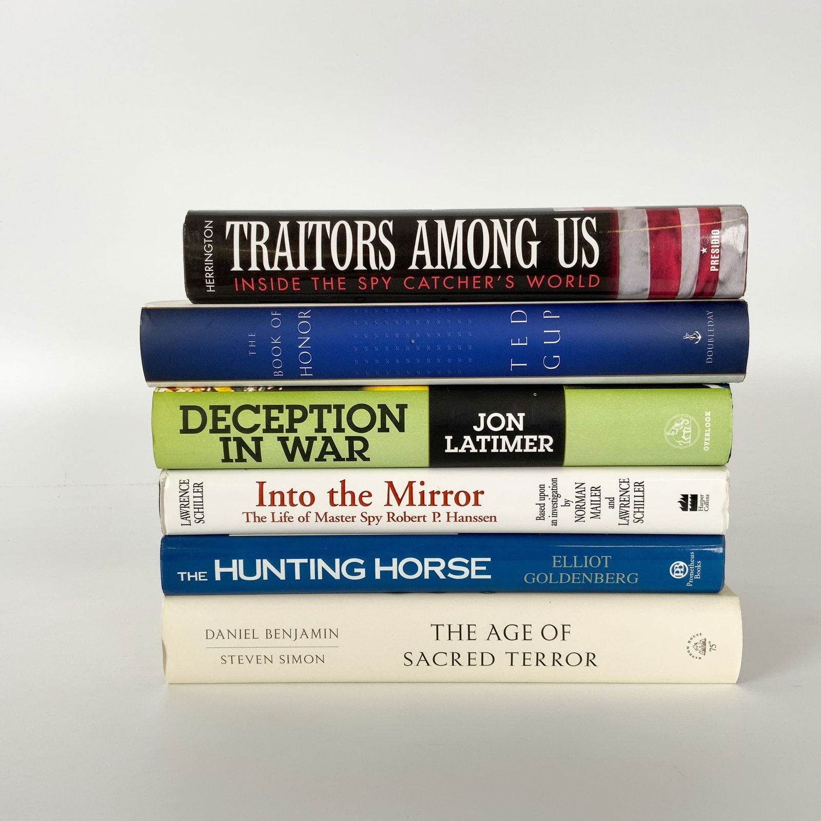 6 Books on Espionage, Intelligence, and Counterterrorism (1 of 4)