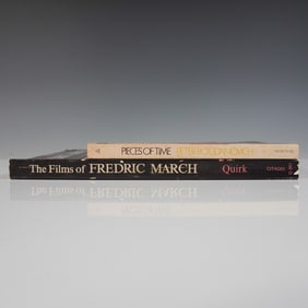 2 Vintage Film Books, Peter Bogdanovich & Fredric March