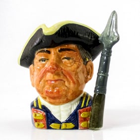 Guardsman of Williamsburg D6575 Small Doulton Character Jug