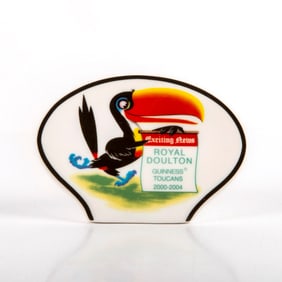 Royal Doulton Plaque, News Vendor, Guinness MCL11