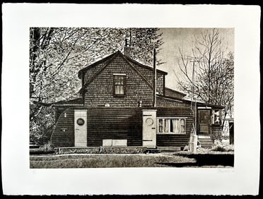 John Baeder (1938) Signed Screenprint, House Trailer