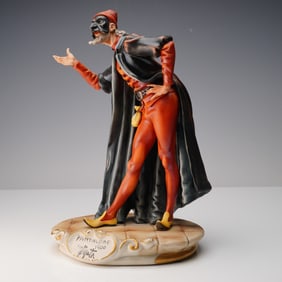 Capodimonte Porcelain Figurine, Pantalone