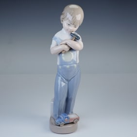 Lladro Porcelain Figurine Mechanic Boy 01004897
