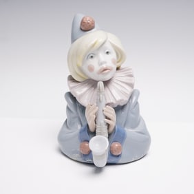 Lladro Porcelain Figurine, Sad Note 1005586