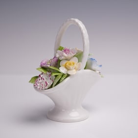 Royal Doulton Figurine, Floral Basket