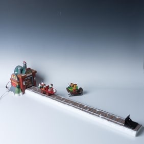 Department 56 North Pole Series Loading Sleigh Figurines