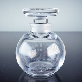 Lalique Crystal Bubble Perfume Bottle with Stopper
