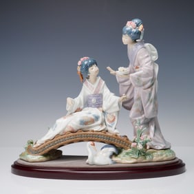 Lladro Porcelain Figurine, Springtime in Japan 01001445