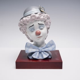 Lladro Porcelain Figurine, Sad Clown 1005611