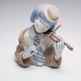 Lladro Porcelain Figurine, The Blues 1005600