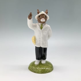 Royal Doulton Bunnykins Figurine, Umpire DB360 w/ Box & COA