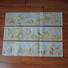 3pc Frederick Warne & Co. Beatrix Potter Peter Rabbit & His Friends Posters