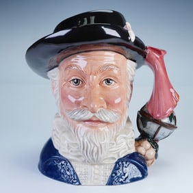 Limited Edition Royal Doulton Large Charcter Jug, Sir Walter Raleigh D7169