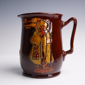 Royal Doulton Kingsware Quarrelling Dogs Water Jug