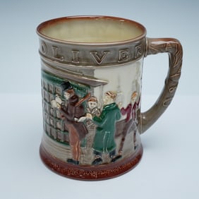 Royal Doulton Series Ware Dickens Oliver Twist Relief Tankard