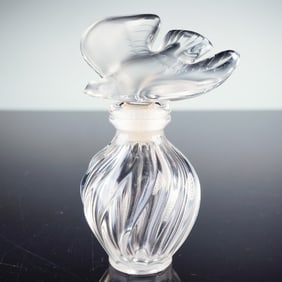 Lalique for Nina Ricci Crystal Perfume Bottle, L'Air du Temps