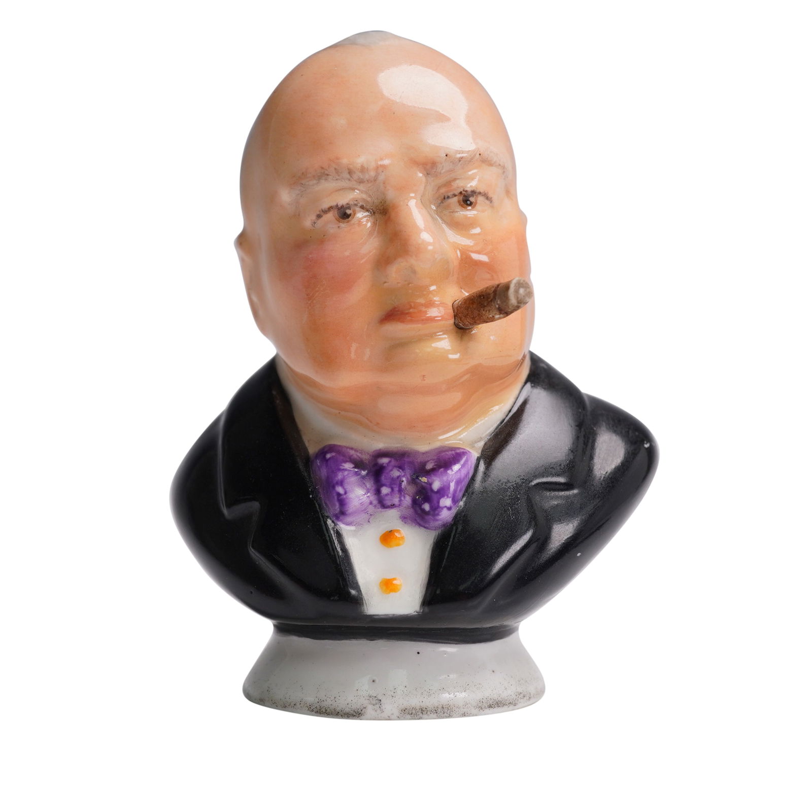 H Watkin Lawton Studio Bust Figurine, Winston Churchill (1 of 5)