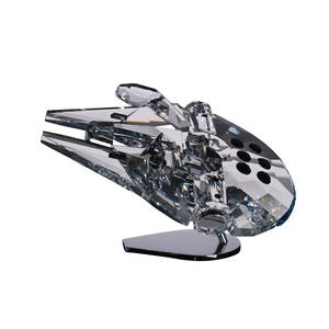 Swarovski Crystal Disney Star Wars Figurine, Millennium Falcon 5619212