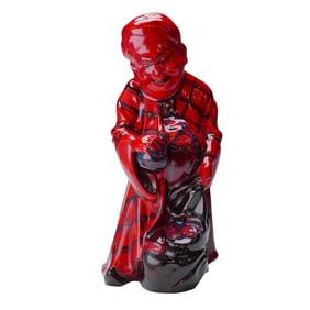 Royal Doulton Experimental Flambe Figurine, One of The Forty