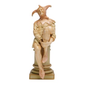 Doulton Burslem Vellum Figurine, Jester