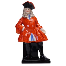 Royal Doulton Rare White & Blue Colorway Figurine Captain Macheath HN464