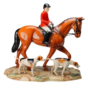 Beswick Porcelain Tableau, The Hunt