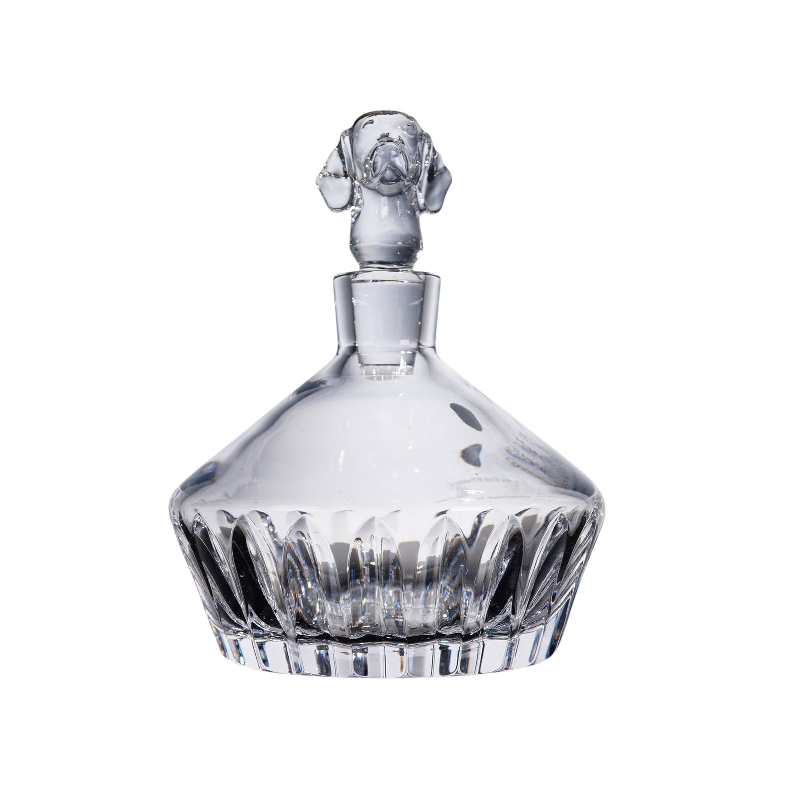Waterford Irish Dogs Crystal Decanter - Beagle Stopper (1 of 8)