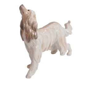 Lladro Porcelain Figurine, Afghan Hound #01001282