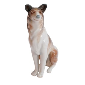 Lladro Porcelain Figurine, Rare Early Collie #01001316