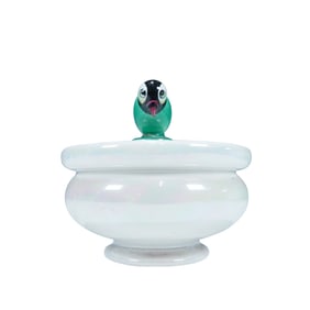 Royal Doulton Lustre Powder Bowl, Character Bird - Style Six HN261
