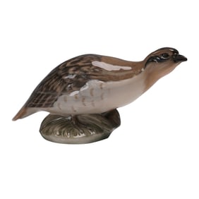 Royal Copenhagen Partridge Curving Its Neck Figurine No. 2261
