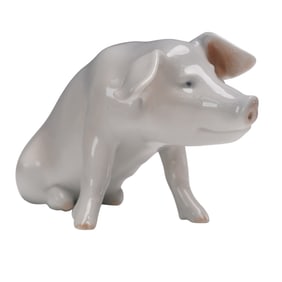 Royal Copenhagen Pig Figurine No. 1400