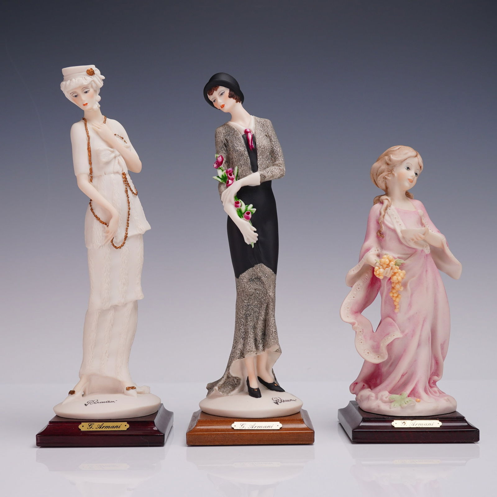 3pc Giuseppe Armani Figurines, Florence Collection (1 of 8)