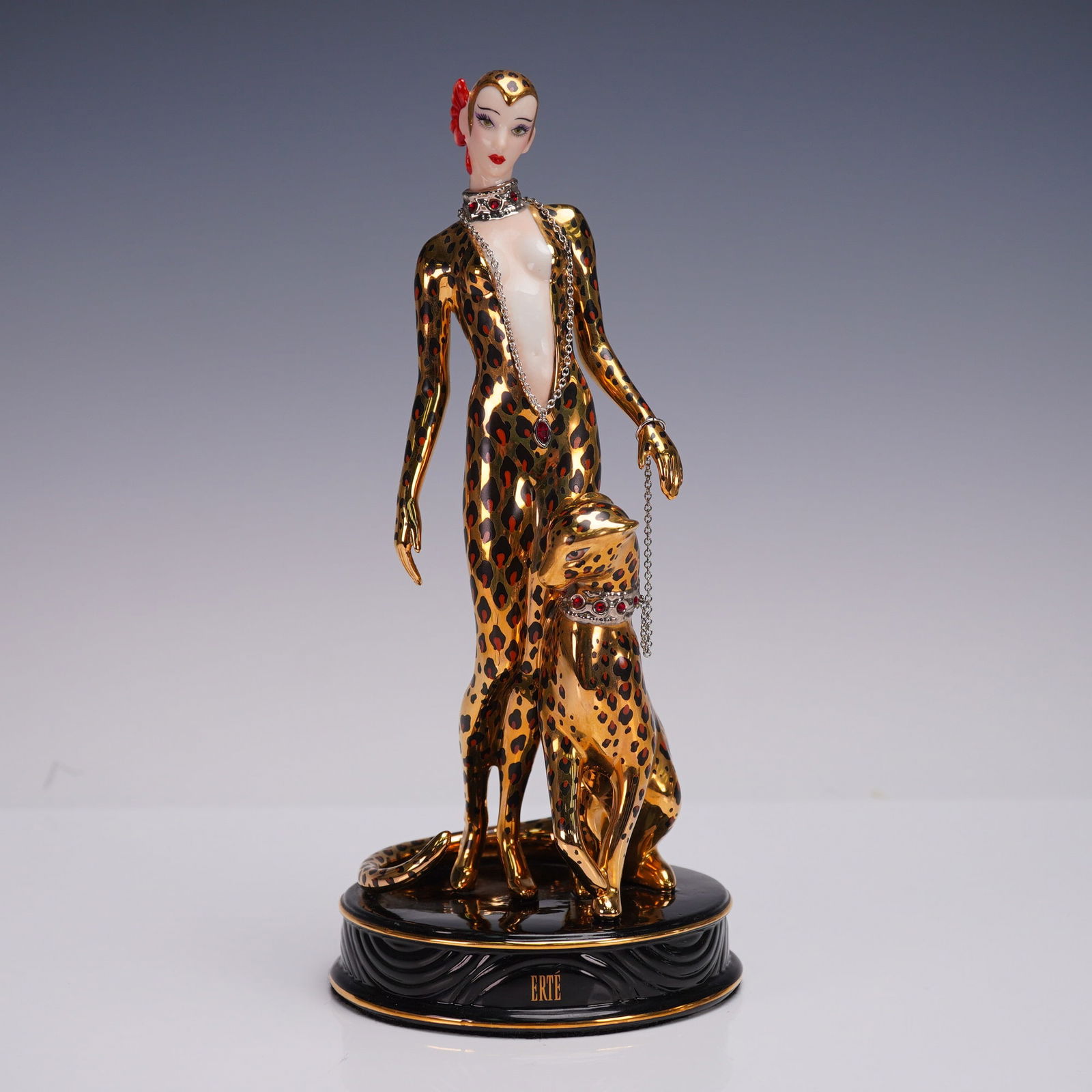Ocelot, The Franklin Mint House Of Erte Figurine