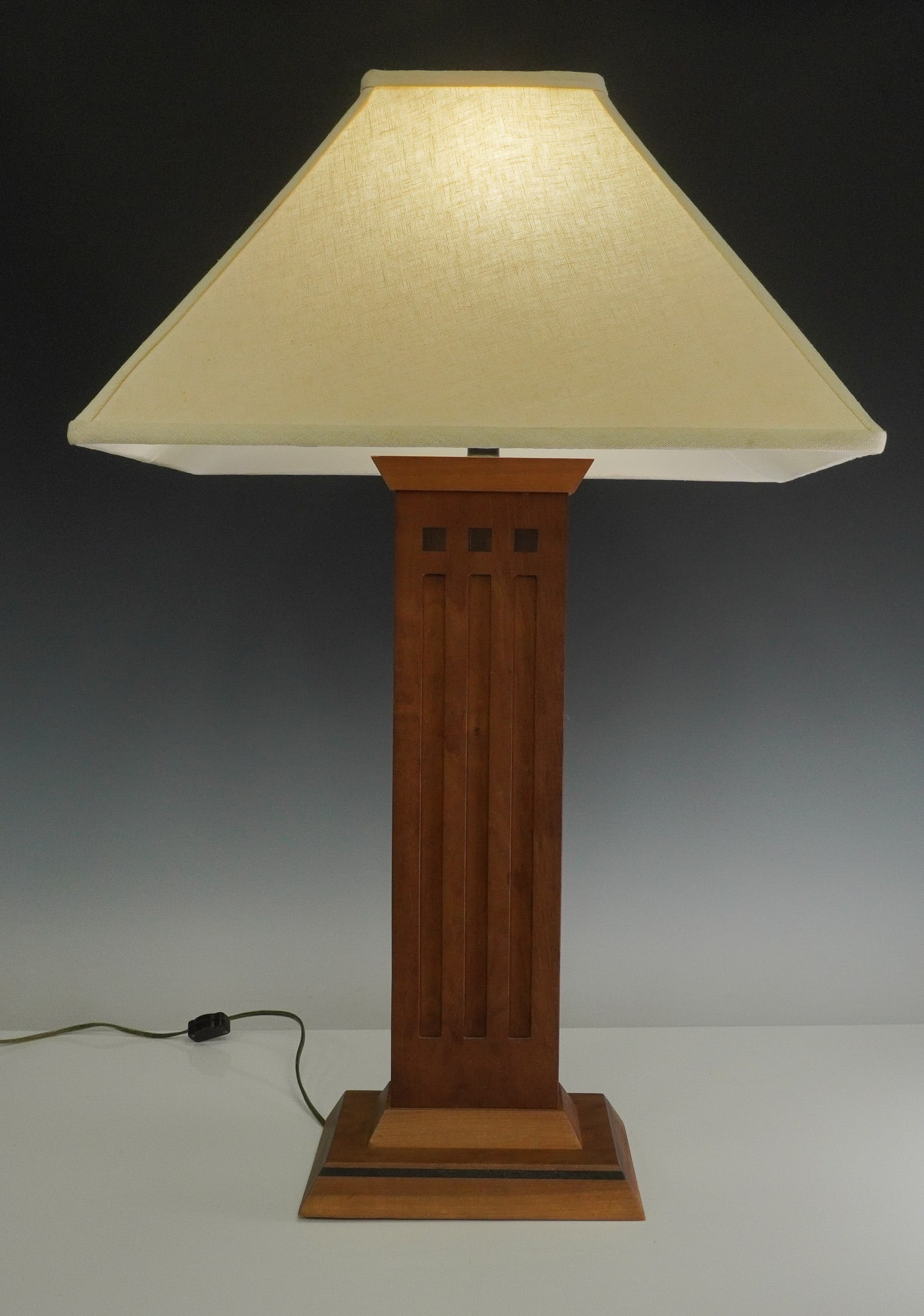 Stickley Mission Style Lamp with Shade (1 of 10)